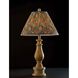 Faye 26.5 inch 100 watt Natural Wood Table Lamp Portable Light, Tall