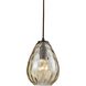 Lagoon 1 Light 6 inch Oil Rubbed Bronze Pendant Ceiling Light