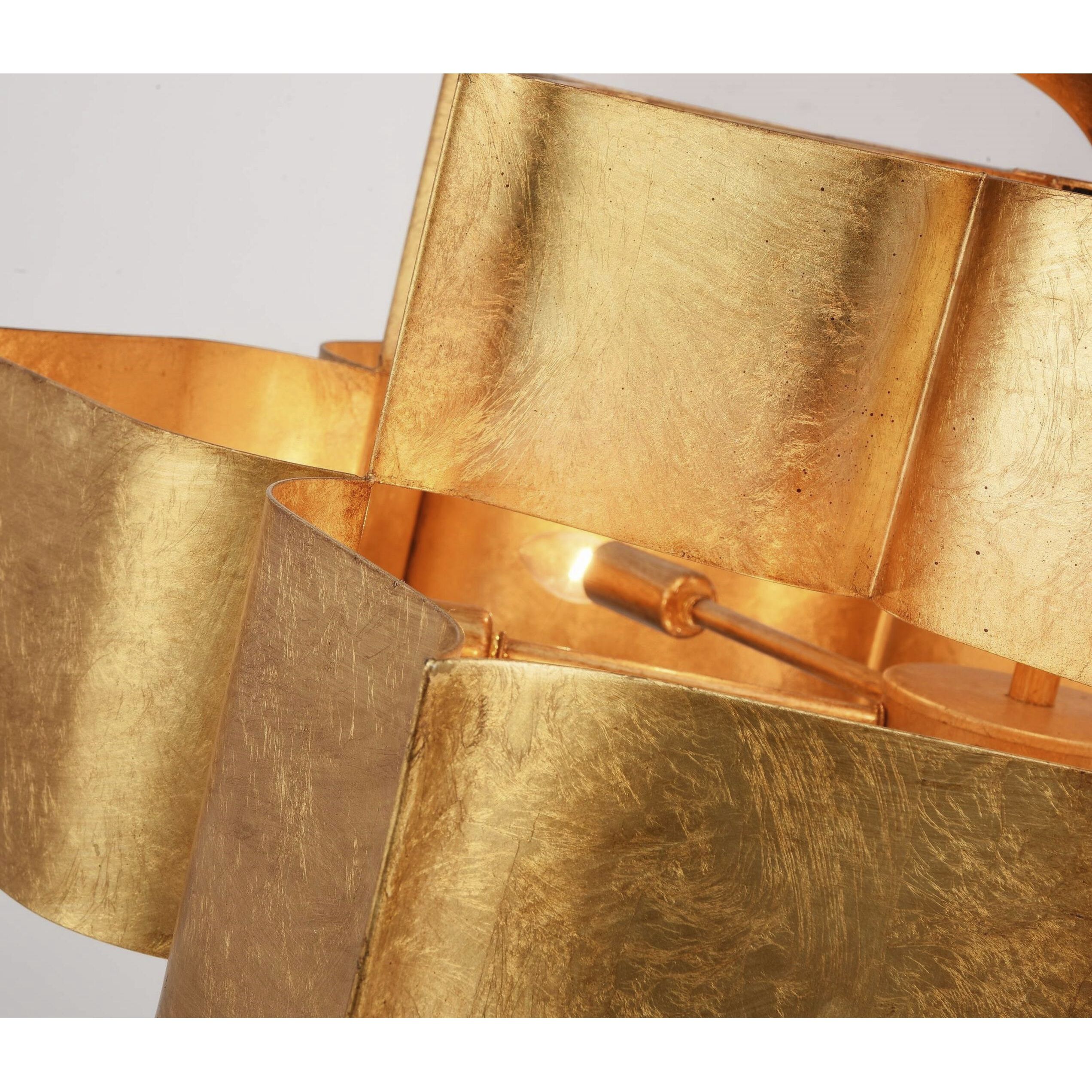 Canada 12 Light 35.4 inch Gold Chandelier Ceiling Light