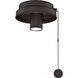 Fitters 1 Light Oil-Rubbed Bronze Fan Light