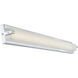 Veil LED 40.2 inch Chrome Bath Vanity Light Wall Light
