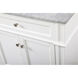 Park Avenue 72 X 22 X 35 inch White Vanity Sink Set