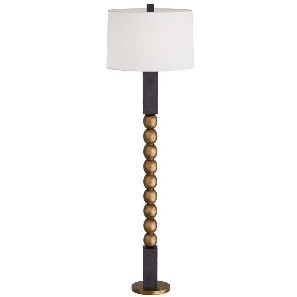 Yonah Antique Brass Floor Lamp Portable Light