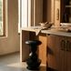 Perth 24 inch Matte Black Counter Stool, Swivel