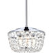 Gianna 3 Light 10 inch Chrome Pendant Ceiling Light