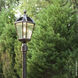 Royal LED 18 inch Brushed Bronze Post Light, Solar