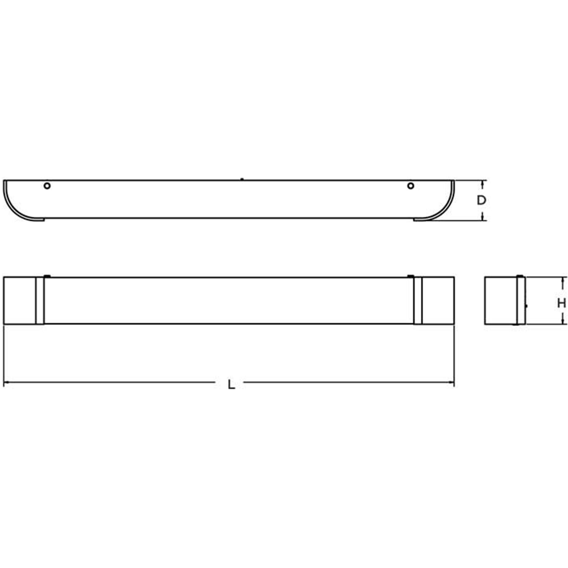 Allen LED 53.25 inch Oil-Rubbed Bronze Bath Vanity Wall Light