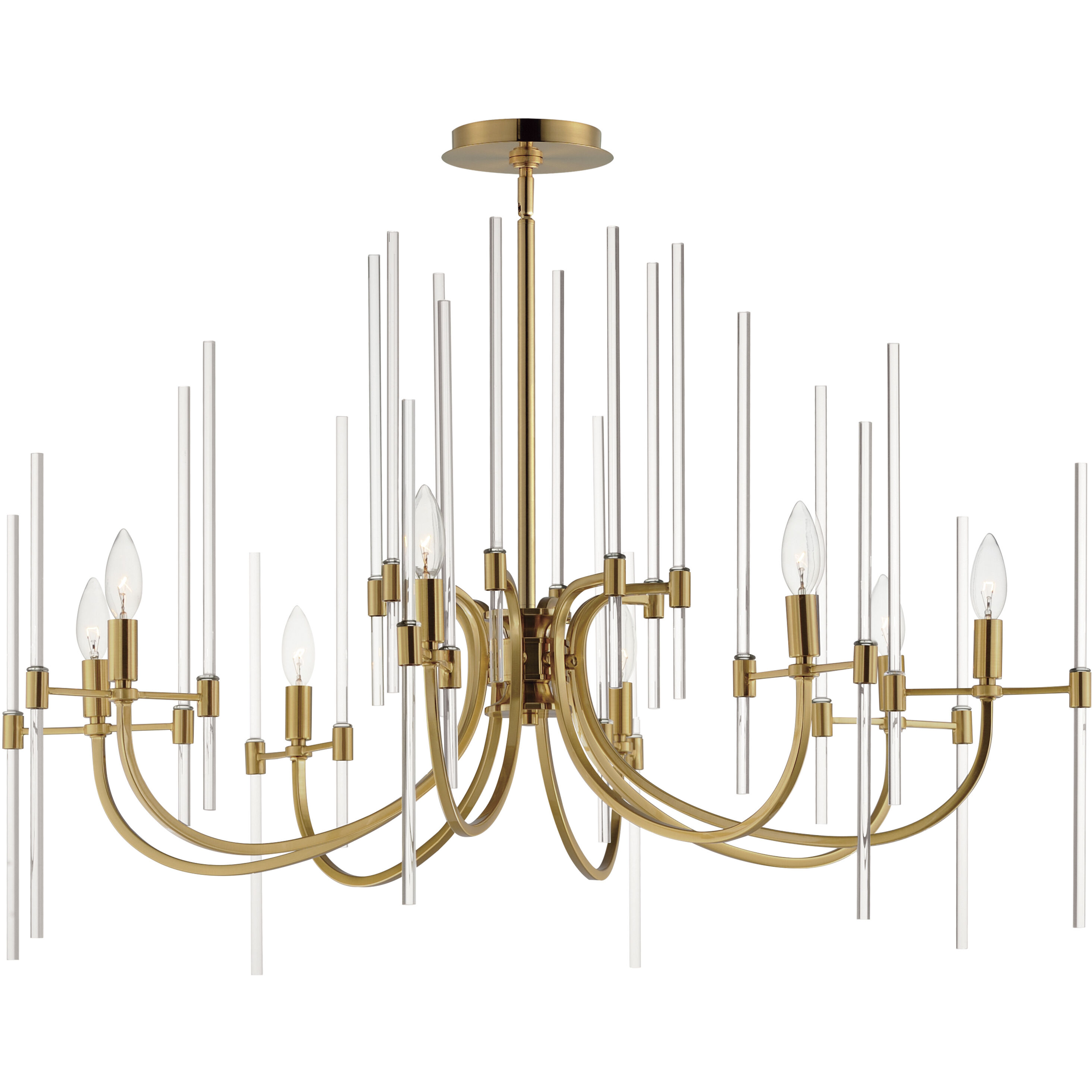 Divine 8 Light 38.25 inch Chandelier