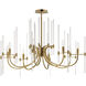 Divine 8 Light 38.25 inch Heritage Chandelier Ceiling Light