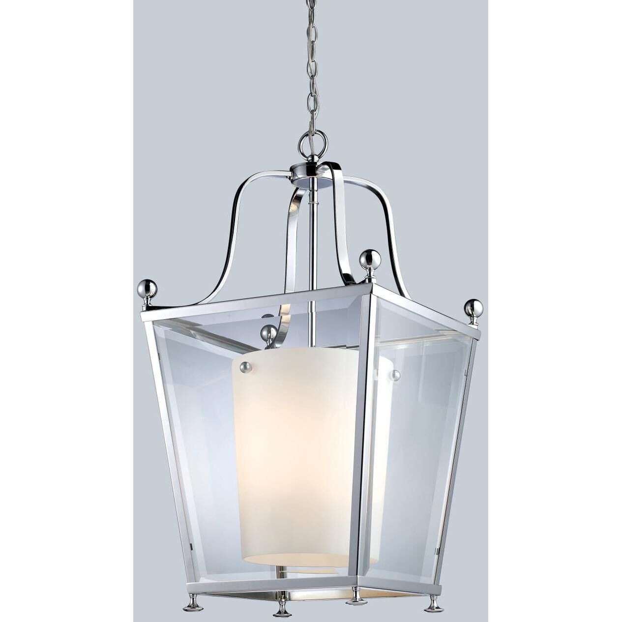 Ashbury 4 Light 15.5 inch Chrome Chandelier Ceiling Light