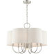 Solstice 7 Light 24 inch Brushed Nickel Chandelier Ceiling Light