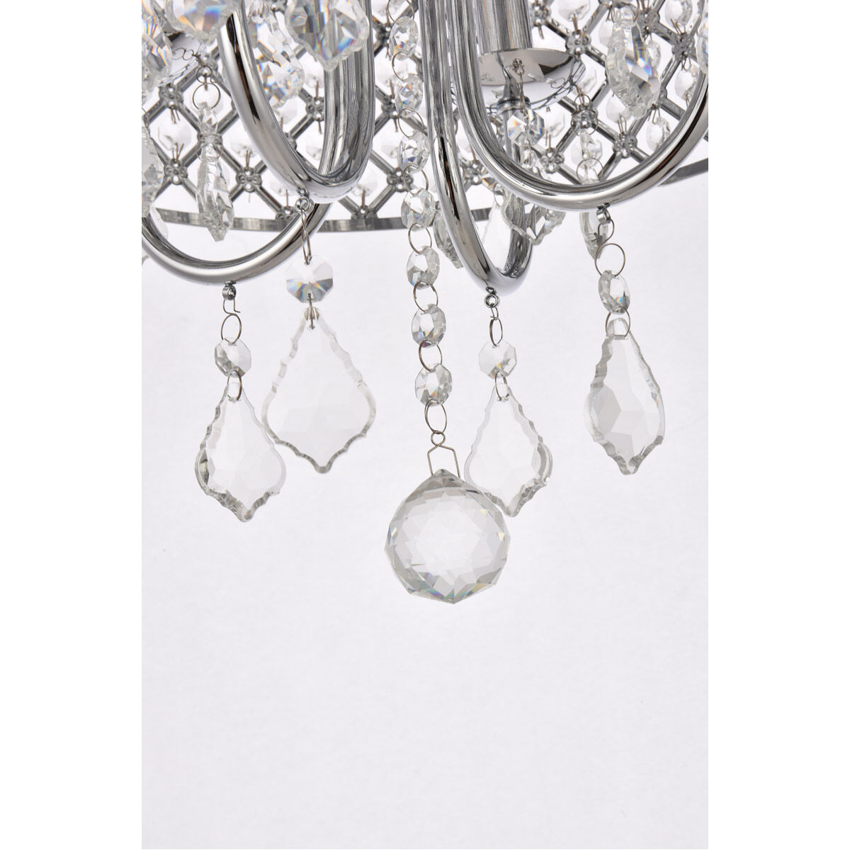 Elise 4 Light 14 inch Chrome Pendant Ceiling Light