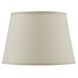 Burlap Light Tan 18 inch Shade