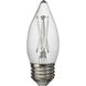 Branded Lamps LED T - Torpedo M - E-26 Medium 5.00 watt 120 3000K Light Bulb