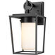 Sheridan 1 Light 13 inch Black Outdoor Wall Light