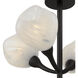 Adelyn 4 Light 22 inch Oil Rubbed Bronze Semi-Flush Mount Ceiling Light