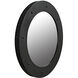 Clay 36 X 36 inch Matte Black Mirror, Large