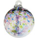 Hope Multi Art Glass Ornament