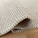 Latur 114 X 79 inch Light Grey Rug in 6 x 9