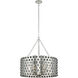 Vita 6 Light 26 inch Polished Silver Pendant Ceiling Light