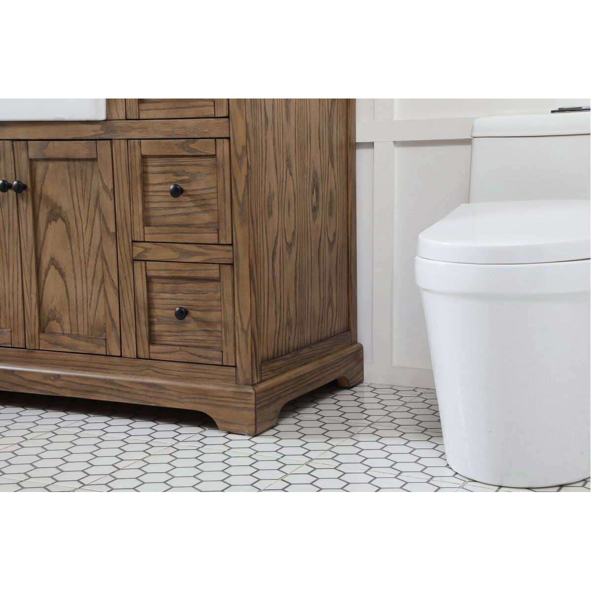 Franklin 48 X 22 X 35 inch Driftwood Bathroom Vanity Cabinet