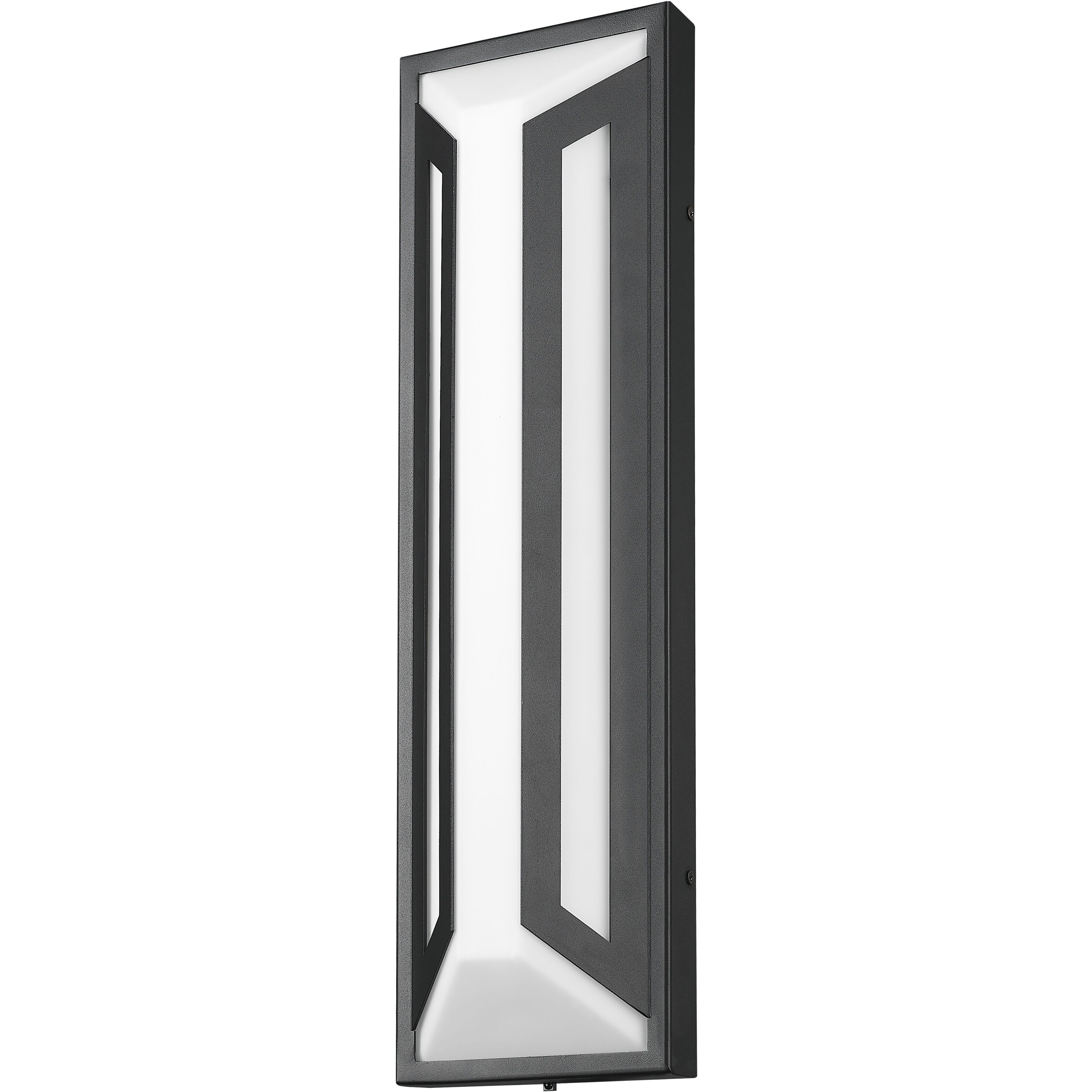 Banff LED 22 inch Sand Black Outdoor Wall Light in Soft Sand Black