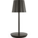 Sean Lavin Nevis 10.5 inch 2.4 watt Bronze Rechargeable Table Lamp Portable Light, Short