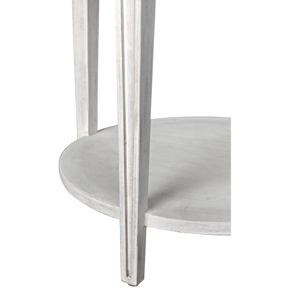 Imperial 26 X 26 inch White Wash Side Table