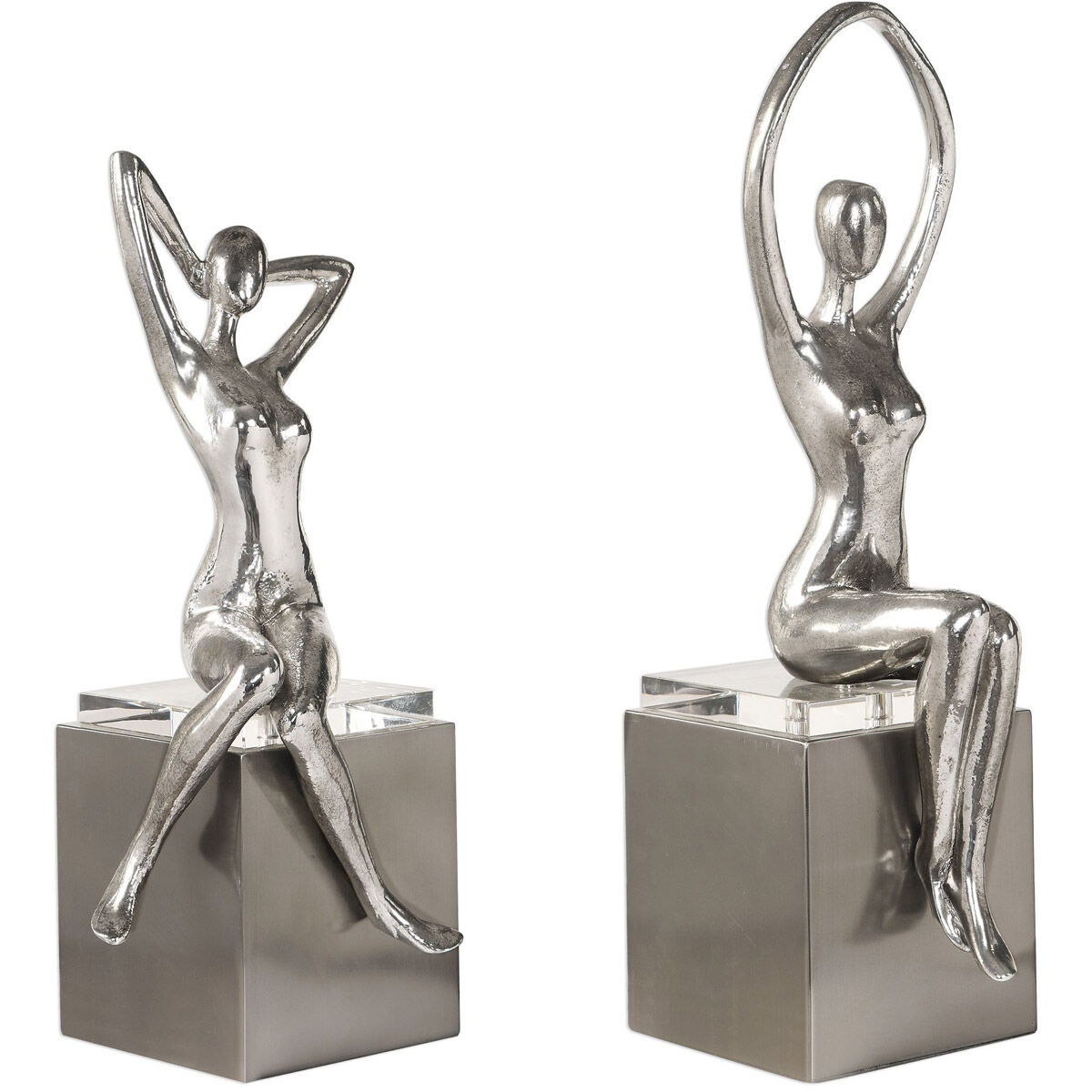 Jaylene 18 X 7 inch Sculptures, Set of 2
