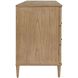 Coast Natural Rattan and Oak 6 Drawer Chest