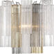 Addis Bath Wall Light in Tronchi Glass Autumn