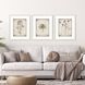 Wildflower Stems Brown and Gray and Neutral Framed Art, Propac