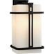 Ellery 1 Light 15.25 inch Black Outdoor Wall Lantern