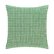 Waffle 18 X 18 inch Dark Green/Emerald Pillow Kit, Square