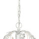 Circeo 1 Light 10 inch Antique White Mini Pendant Ceiling Light