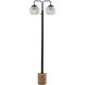 Stockton 60.25 inch 40.00 watt Black Floor Lamp Portable Light