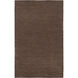 Mugal 36 X 24 inch Dark Brown Rug