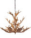Il Series 12 Light 43.3 inch Brown Antler Chandelier Ceiling Light