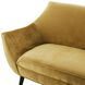 Leandro 33.5 inch Marigold Settee
