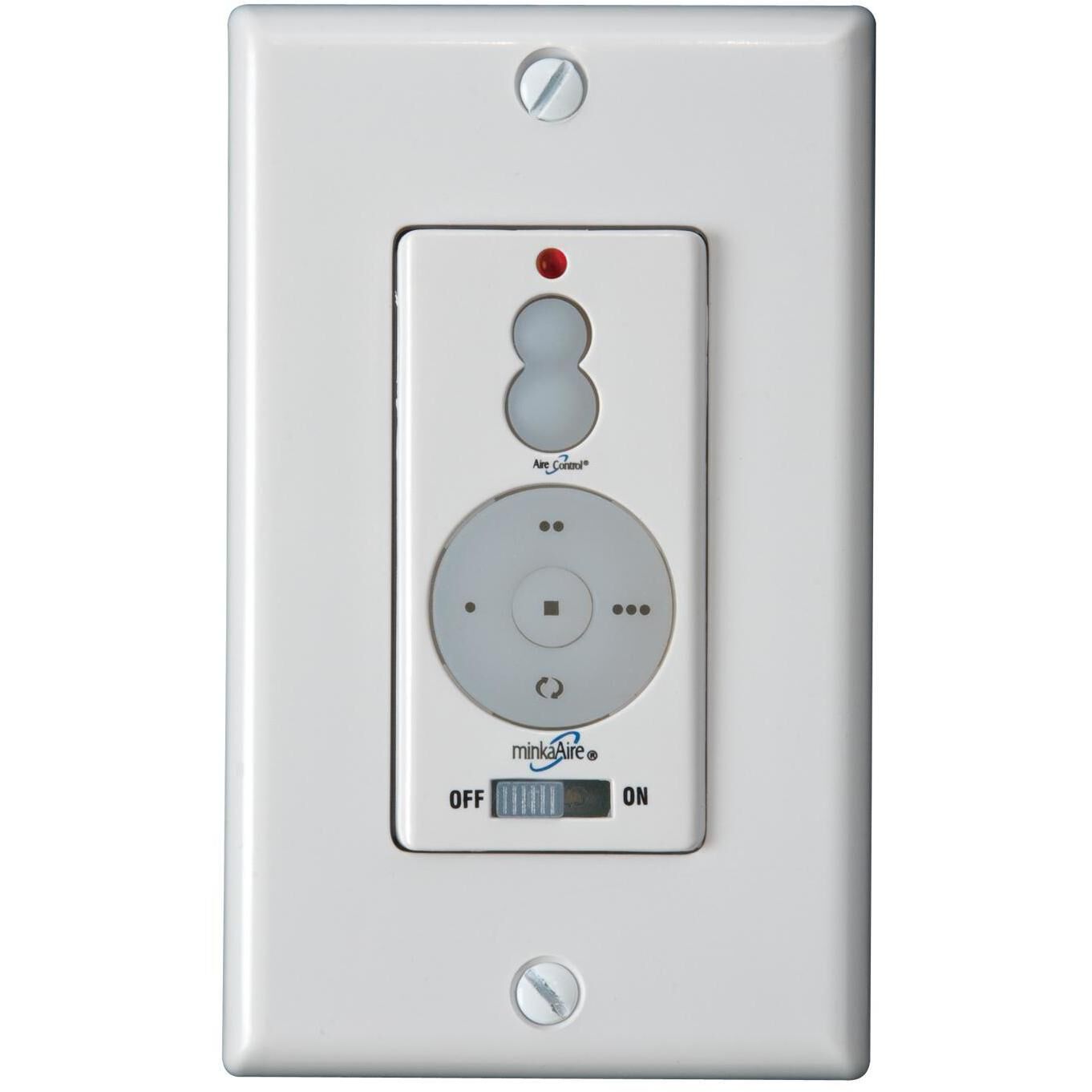 Wall Mount White Fan Control