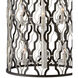 Portico 9 Light 19 inch Glacial with Metallic Matte Bronze Indoor Chandelier Ceiling Light