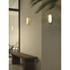 Montreal 1 Light 10.83 inch PVD Brushed Brass Coastal Wall Light