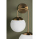 Brogan 2 Light 12.75 inch Patina Brass Wall Sconce Wall Light
