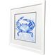 Indigo Ocean Blue Framed Art, Propac