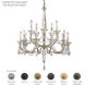 Signature Verona 15 Light 32.5 inch Heirloom Bronze Chandelier Ceiling Light, Schonbek Signature
