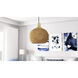 Sycamore 4 Light 28 inch Matte Black Pendant Ceiling Light, Large