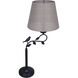 Havran 31 inch Black Outdoor Table Lamp