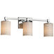 Limoges LED 22 inch Polished Chrome Bath Vanity Light Wall Light in 2100 Lm LED, Waterfall, Cylinder with Flat Rim