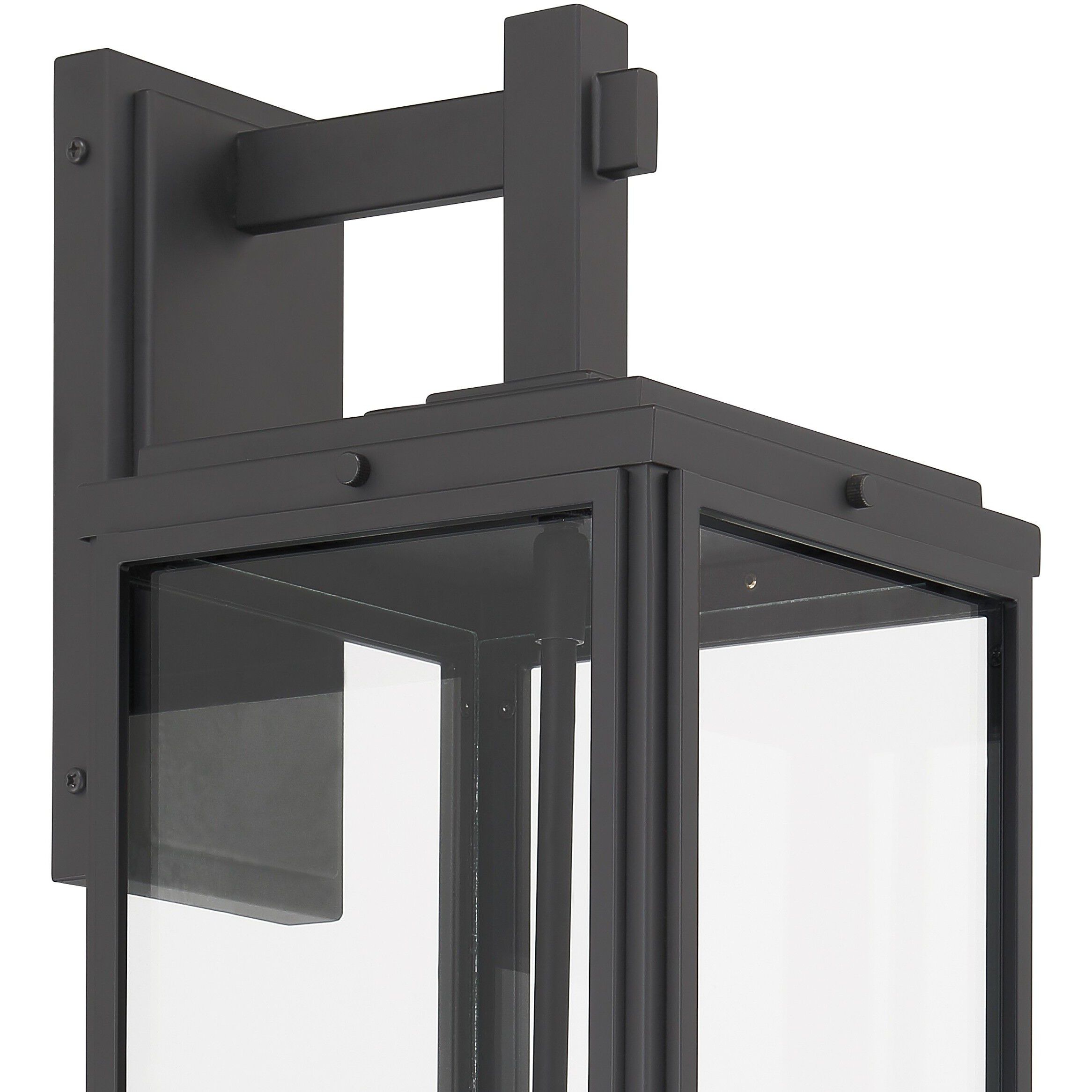 Byron 3 Light 19.75 inch Matte Black Outdoor Sconce