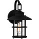 Lombard 1 Light 13 inch Matte Black Outdoor Wall Lantern